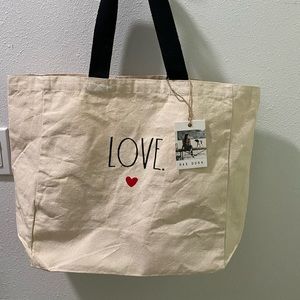 Brande New Rae Dunn Large Canvas Bag